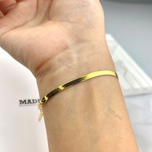 Bracelet en argent S925 pour femmes, tendance, minimaliste, nouveau design, accessoires tendance, bijoux personnalisés, Dylam - Product Image 4