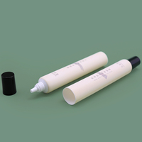 Tube d'emballage cosmétique à long bec pour crème contour des yeux, 3ml, 5ml, 10ml, 15ml, 20ml, en plastique biodégradable 5 couches, avec logo personnalisé, fabrication OEM/ODM