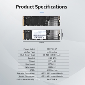 SSD NVMe PCIe Gen3 2 To, disque SSD interne, contrôleur IG5236, mémoire YMTC NAND, prise en charge PLP, SSD NVMe PCIe Gen3 - Product Image 6