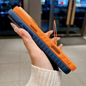 Coque de téléphone antichoc mate avec anneau magnétique et support pour iPhone 17 16 15 14 Pro Max, support intégré, dos givré en PC et TPU - Product Image 6