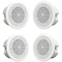 Haut-parleur de plafond encastré 5 pouces 3W 6W 70V 110V pour système de sonorisation PA