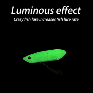 Señuelo de pesca Exybozh tipo lápiz de 75 mm y 20 g, de hundimiento lento, biónico y suave, para la pesca de lubina. - Product Image 4