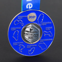 Médaille commémorative en alliage de zinc plaqué sur mesure, sculpture artistique en relief 3D, souvenir, anniversaire d'entreprise, événements de luxe, coffret cadeau