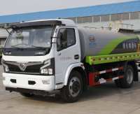Camion-citerne à eau Dongfeng 10000L avec transmission automatique, moteur diesel, roues motrices 4x2, pompe à eau, camion-citerne à eau pour la lutte contre les incendies
