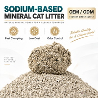 Litière pour chat en gel de silice écologique de qualité supérieure, bentonite de sodium, forme de boule, sans poussière, agglomération rapide, contrôle des odeurs, hautement absorbante, 1 kg