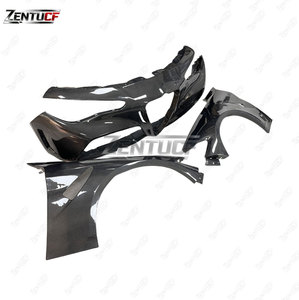 Paraurti e Parafanghi in Vera Fibra di Carbonio Adatti per <span class=keywords><strong>Alfa</strong></span> <span class=keywords><strong>Romeo</strong></span> Giulia 952 2017-2023, Stile GTAM, Kit Paraurti e Parafanghi in Fibra di Carbonio Wide Body - Product Image 2