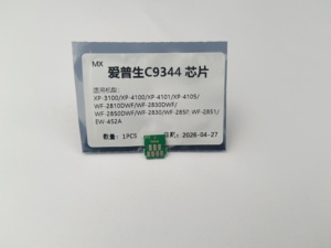 Puce de boîte de maintenance C9344 pour imprimantes <span class=keywords><strong>Epson</strong></span> XP-3100 XP-4100 XP-4105 <span class=keywords><strong>WF</strong></span>-2810 <span class=keywords><strong>WF</strong></span>-<span class=keywords><strong>2830</strong></span> <span class=keywords><strong>WF</strong></span>-2850 (puce de réservoir d'encre usagée) - Product Image 2