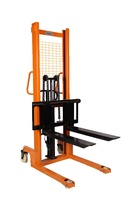 Fourchettes réglables de haute qualité, lot de 2, chariot à pistes, 1ton, 1.6 mètres, empileur à main hydraulique manuelle