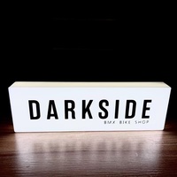 Boîte à lumière en acrylique personnalisée pour entreprise, enseigne publicitaire murale LED pour entreprises, hôpitaux, parcs, signalétique extérieure pour magasins