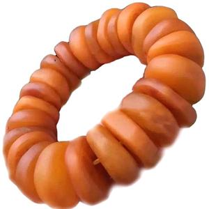 Ambra antica di massima per tagliare la pietra preziosa Ambra braccialetto dei monili Unisex gioielli - Product Image 5