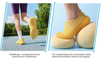 Nouvelles pantoufles en résine 3D imprimées, légères, confortables, à bout ouvert, pour tous les jours, décontractées, chaussures de plage