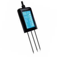 Sensor Kelembaban Tanah, Suhu, dan Kelembapan Udara Pertanian Cerdas RS485 Modbus untuk Pemantauan Pertanian IoT