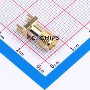 HJ-SMA275 RF Coaxial Connector Through hole Component (THT) Connector Board-to-Board Inner Pin 1 3GHz - Product Image 1