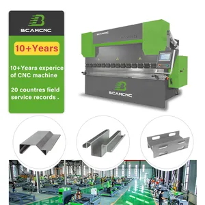 Hiệu quả cao 125 tấn CNC Báo Chí phanh máy 3.2m Chiều dài tấm kim loại thủy lực máy uốn cho tấm kim loại