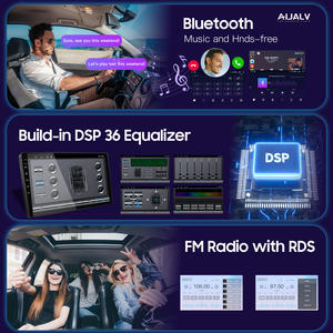 Aijia กรอบวิทยุติดรถยนต์แอนดรอยด์12.3นิ้วสำหรับ <span class=keywords><strong>Honda</strong></span> <span class=keywords><strong>Civic</strong></span> 2006-2011 CarPlay แบบไร้สาย Android GPS วิทยุอัตโนมัติ - Product Image 5