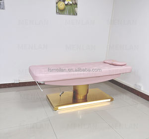 Poltrona da Salone Regolabile Rosa, Lettino Elettrico per Massaggi, Lettino per Trattamenti Viso e Ciglia - Product Image 3