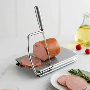 Planche <span class=keywords><strong>à</strong></span> découper le <span class=keywords><strong>fromage</strong></span> en acier inoxydable, <span class=keywords><strong>coupe</strong></span>-<span class=keywords><strong>fromage</strong></span> manuel avec surface graduée pour couper le beurre et le <span class=keywords><strong>fromage</strong></span> - Product Image 3