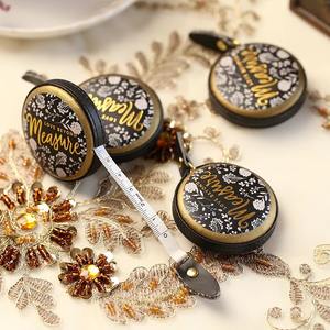 现货定制标志缝纫医用身体布裁缝工艺节食伸缩尺圆形皮革卷尺 - Product Image 3