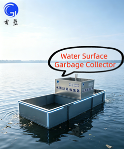 Machine de ramassage de débris flottants Gulan pour la purification des lacs, rivières et étangs - Product Image 3
