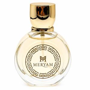 Elegante MERYAM Lussuoso Profumo Moderno Eau De Parfum 30ml Fragranza Orientale a Lunga Durata per Donne Bottiglia in Vetro Ritratto di Donna con Pesca Regalo - Product Image 4