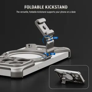 <span class=keywords><strong>Neewer</strong></span> PA067/PA068 15 <span class=keywords><strong>Pro</strong></span>/<span class=keywords><strong>Pro</strong></span> Cage de Téléphone Portable pour Vidéo, Cage Vidéo pour Smartphone en Métal Litearmor - Product Image 4