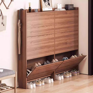 <strong>Small</strong> Burst Door Storage Economy Space Saving Foldable Wooden Household <strong>Shoe</strong> Rack <strong>Shoe</strong> Cabinet Entrance <strong>Shoe</strong> <strong>Cupboard</strong> - Product Image 6