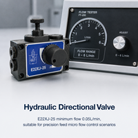 Vanne de régulation de vitesse hydraulique de précision, adaptée à la régulation précise du débit ou à la réduction stable de la pression