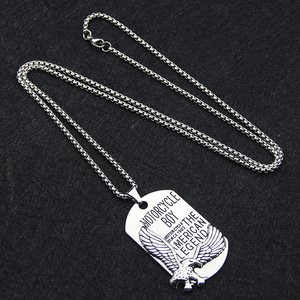 Collane Minimaliste in Acciaio al Titanio all'Ingrosso, Catene Lunghe Stile Hip Hop Punk, Ciondoli in Lega, Gioielli per Uomini e Donne - Product Image 5