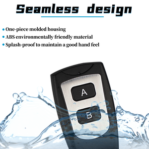 Export Experience 16+ Years Customized Logo 315MHz EV1527 <strong>2</strong> Button ABS Compact <strong>Remote</strong> <strong>Control</strong> for Garage and Villa Gate - Product Image 4