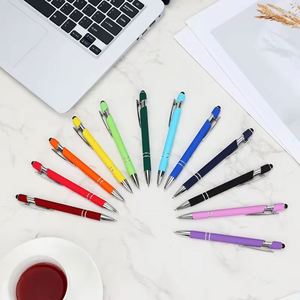 Custom Logo 1.0mm Yellow Metal Ballpoint Pen Exquisite Business Promotion Gift Orange Novelty Black Ink Feather Sports Style - Product Image 6