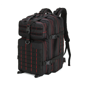 <span class=keywords><strong>LHI</strong></span> Mochila_Tactica impermeable Oxford 45L negro de gran capacidad de viaje deporte mochila senderismo mochila táctica bolsa - Product Image 1