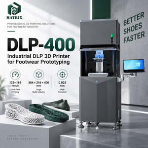 Imprimante 3D DLP à traitement de lumière numérique, grande taille 384×216×400mm, pour l'industrie de la chaussure - Product Image 1