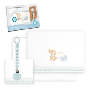 3 pezzi modello osejito lettino in cotone con portacuccio per bebè - Product Image 1