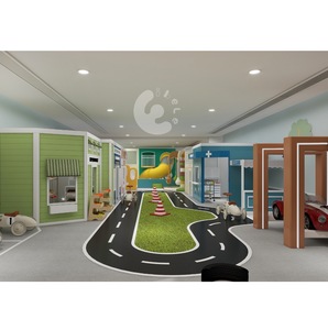 Eibele Nouveau Centre de Jeux Intérieur pour Enfants, Château de Jeu, Aire de Jeu Souple, <span class=keywords><strong>Village</strong></span> de Jeu de Rôle, Ville Interactif, <span class=keywords><strong>Parc</strong></span> d'Attractions - Product Image 3