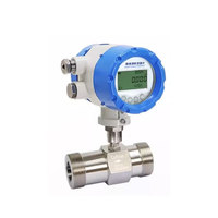 Mini débitmètre de débitmètre de turbine à eau hydroélectrique