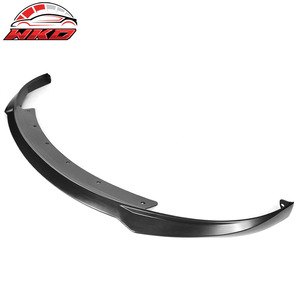 Compatible con Tesla Model 3 17-23, Estilo IKON, Spoiler Delantero de PP Negro Sin Pintar, Accesorio Exterior de Alta Calidad - Product Image 3