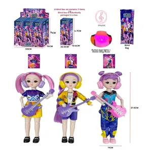 Muñeca K-POP Demon <span class=keywords><strong>Hunter</strong></span> al por Mayor, Rumi Mira Zoey, Modelo de Vinilo de PVC, Juguete con Articulaciones Móviles, Muñeca K-POP Demon <span class=keywords><strong>Hunter</strong></span> con Ojos 3D - Product Image 2