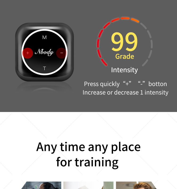 Factory Price Electronic Ems Muscle Stimulator Machine Home Use Wireless Slimming Belt Ems Fat Burner Gym Hip Trainer
