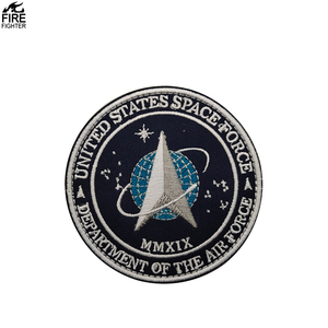 Patch d'Applique Décoratif Tactique Brodé en Fil de 3 Pouces de Diamètre, <span class=keywords><strong>Force</strong></span> Spatiale des États-Unis - Product Image 1