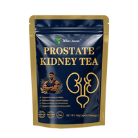 Thé pour la santé de la prostate et des reins pour hommes, thé aux baies de goji et framboises, sachets de thé pyramidaux 90g 3g 30 sachets, mélange d'herbes naturelles