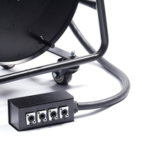 Câble réseau Ethernet blindé Cat6 professionnel 4, 6 ou 8 canaux RJ45 en boîte/tambour pour affichage extérieur, fibre optique et microphone