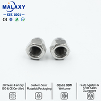 Écrou à tête bombée en acier inoxydable 304 Malaxy, écrou à tête ronde décoratif, vis à tête ronde M3 M4 M5 M6 M8 M10 M12