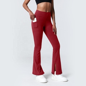 <span class=keywords><strong>Pantalon</strong></span> large à taille mi-haute avec cordon de serrage respirant <span class=keywords><strong>pour</strong></span> femmes, <span class=keywords><strong>pantalon</strong></span> décontracté à jambe large, élastique, long, <span class=keywords><strong>pour</strong></span> l'été - Product Image 6