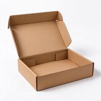 Boîte d'expédition en carton ondulé personnalisée multi-tailles, impression sur mesure, pour l'e-commerce, vente en gros