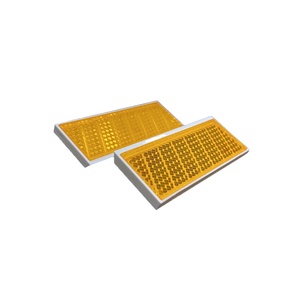 Réflecteur de route en plastique surélevé, marqueur de chaussée réfléchissant, réflecteur routier - Product Image 1