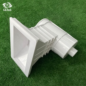 Outil de nettoyage de piscine extérieure d'écumoire d'ABS blanc de haute qualité - Product Image 5