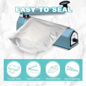 มีถุงซิปล็อคฟอยล์ไมลาร์บรรจุภัณฑ์หลายขนาดในสต็อก - Product Image 3