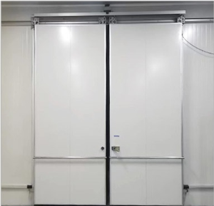 Porte coulissante de <span class=keywords><strong>150</strong></span> mm, porte de chambre froide colorée pour chambre froide industrielle - Product Image 2