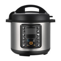 6L à 12L Multi-Cuisson Famille Cuisine Cuiseur À Riz En Acier Inoxydable Électroménager En Gros Autocuiseur Électrique
