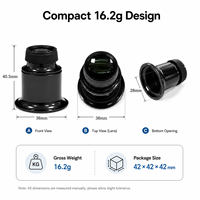 Wholesale 20X Glass Lens High Optical Clarity Durable Watch Repair Magnifier Portable Timepiece Inspection Tool for Distributors